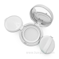 New round pure white sponge puff air cushion